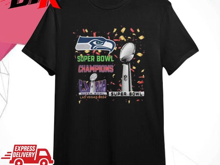 Official Seattle Seahawks Super Bowl Lviii 2024 Las Vegas Champions Shirt