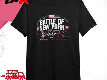 Official New York Islanders Vs New York Rangers 2024 NHL Stadium Series Matchup Shirt
