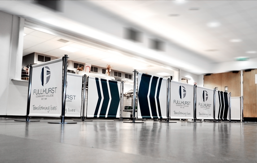 PVC Canvas Cafe Barriers