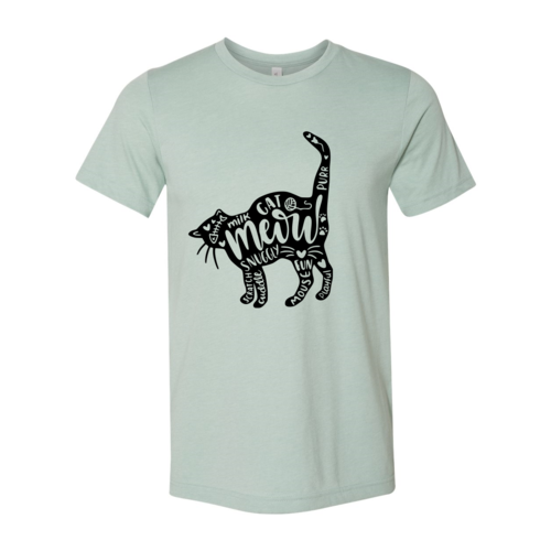 Thumbnail: Cat And Words T-Shirt