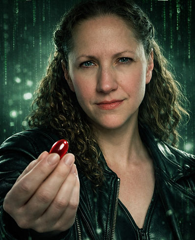 Matrix Red Pill Concept