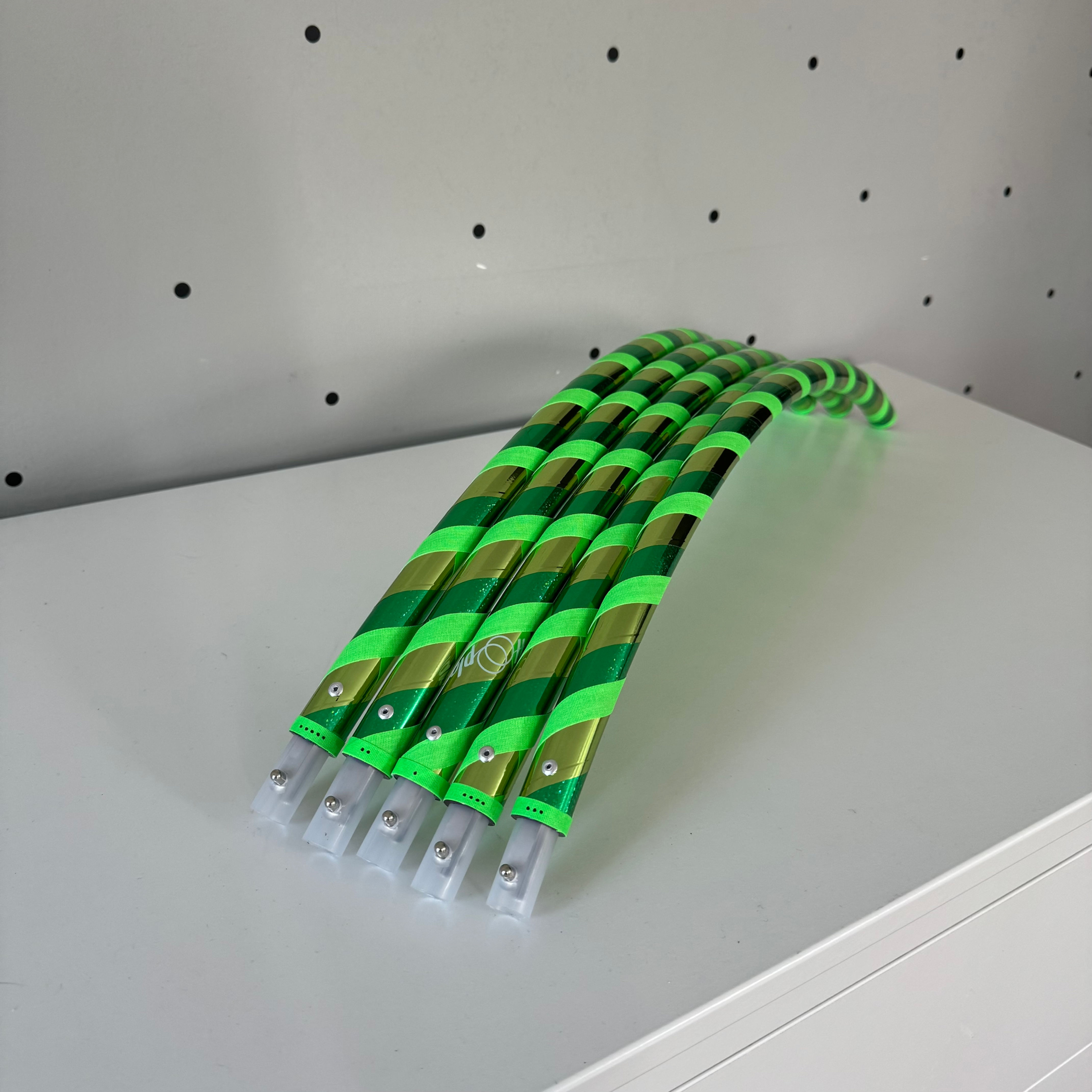 Green tones Travel Sectional hula hoop