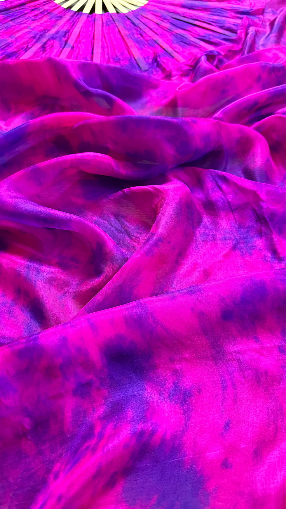 Miniatura: Purple Haze | Tréninkové hedvábné vějíře | 1,5m