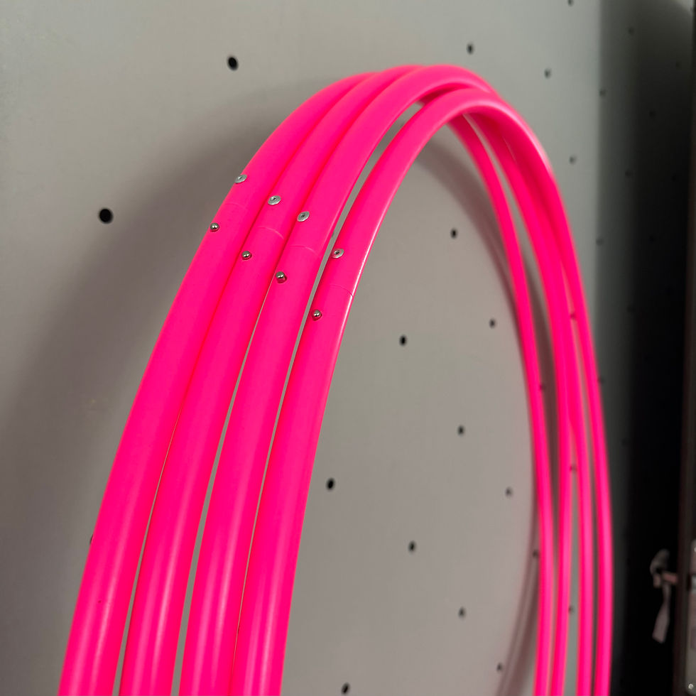 Thumbnail: Polypro skinny 5/8" hula hoop