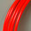 Miniatura: UV red Polypro 16mm obruč hula hoop
