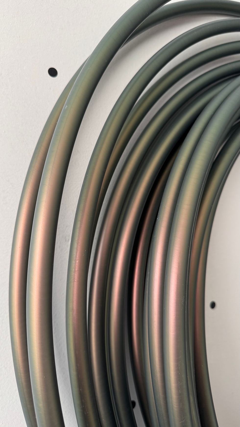 Miniatura: Matt Golden Scarab Polypro 16mm hula hoop