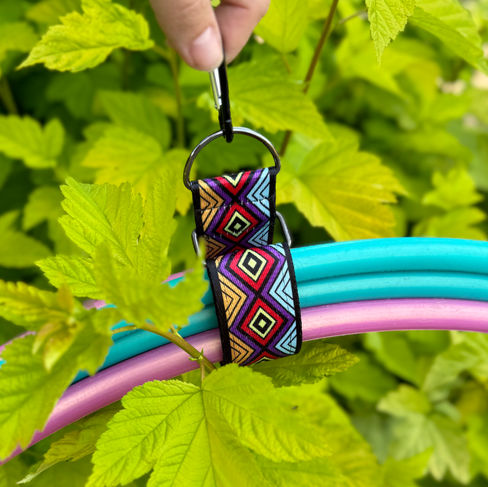strap for hula hoop, hula hoop holder