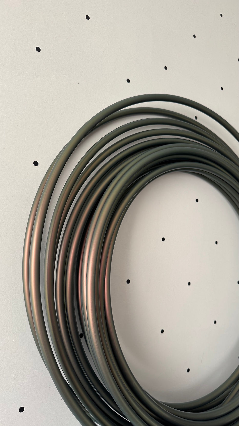Miniatura: Matt Golden Scarab Polypro 16mm hula hoop