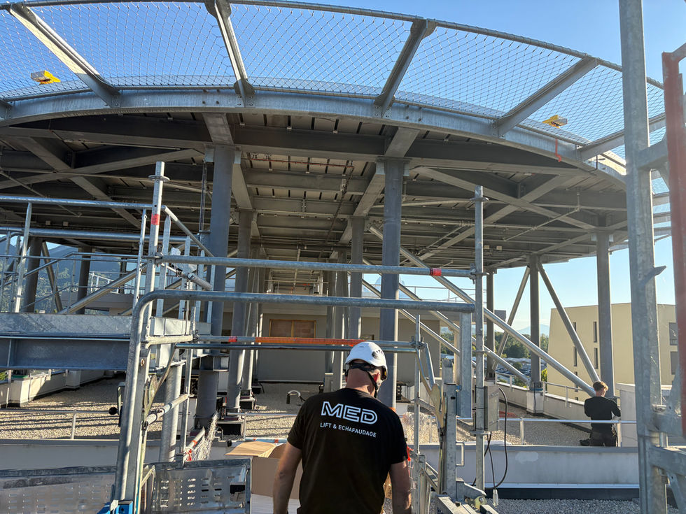 Location avec montage de lift et ascenseurs de chantier