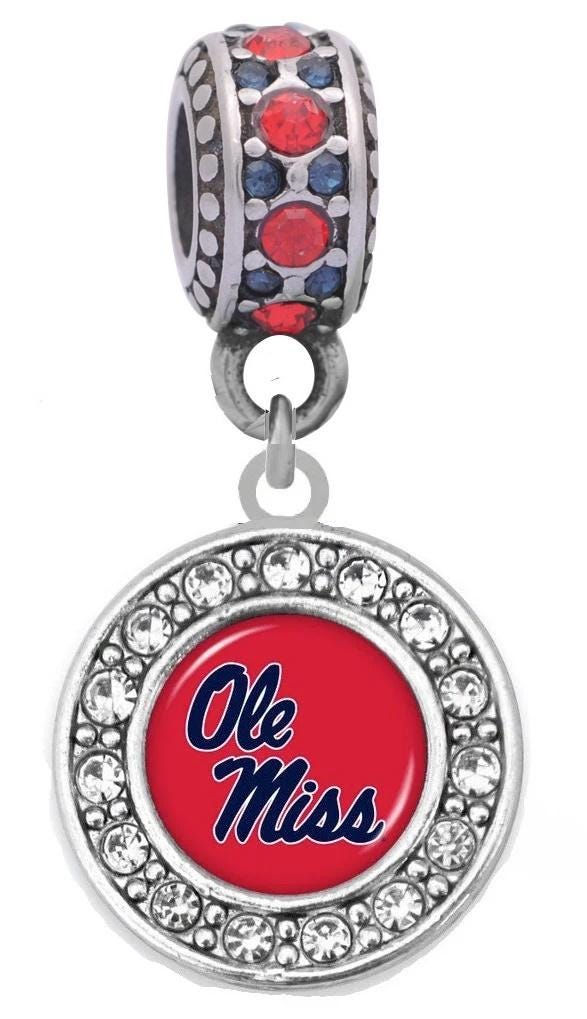 University of Mississippi Charm Pendant