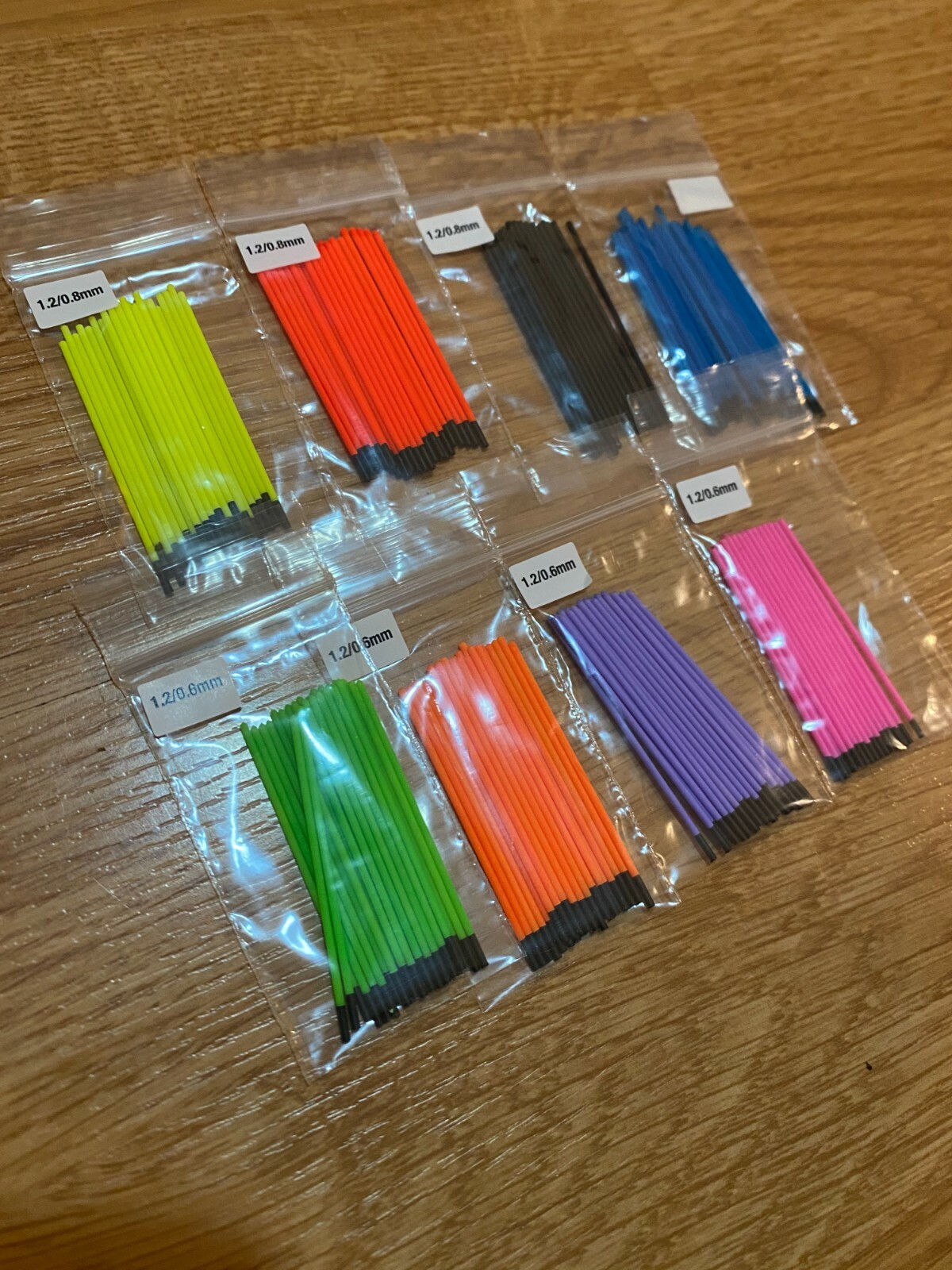 Pole float hollow 1.2mm tips various (pole float making materials)
