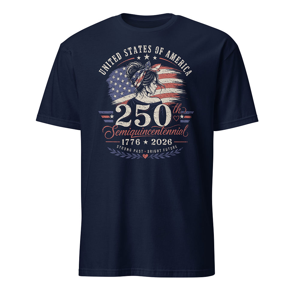 Thumbnail: American Woman Unisex T-Shirt