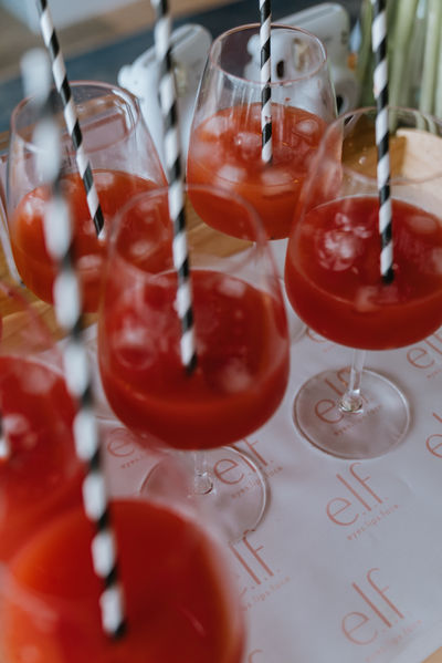 Pure PR beach house event for ELF cosmetics in Cornwall photography by Philly Stokes