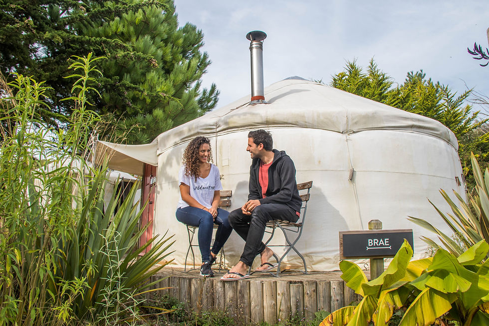 wild and free adventures, luxury yurt, yoga retreat, surf lesson, mawgan porth, yoga teacher, philly lewis, alan stokes, surf and yoga retreat, holiday, travel Cornwall, spring, couple holiday, glamping
