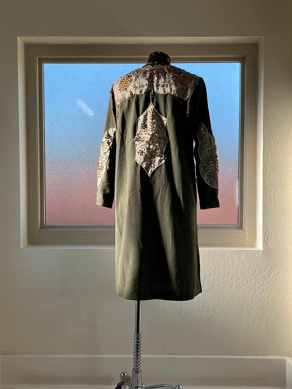 Thumbnail: Up-cycles chiffon coat