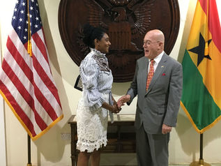 Simone Williams traveled to Ghana and Senegal with the National Bar Association (NBA)