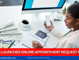 USCIS LAUNCHES ONLINE APPOINTMENT REQUEST FORM