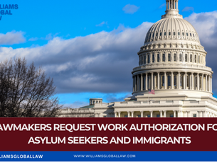 LAWMAKERS REQUEST WORK AUTHORIZATION FOR ASYLUM SEEKERS AND IMMIGRANTS
