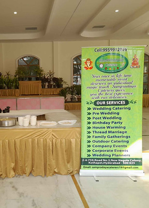 Sampradaya Caterers food menu