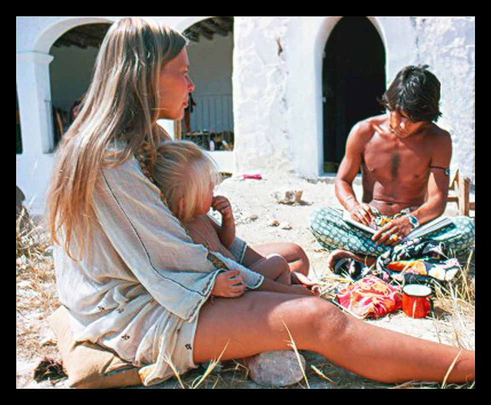 Joni Mitchell in Spain by Karl Ferris
