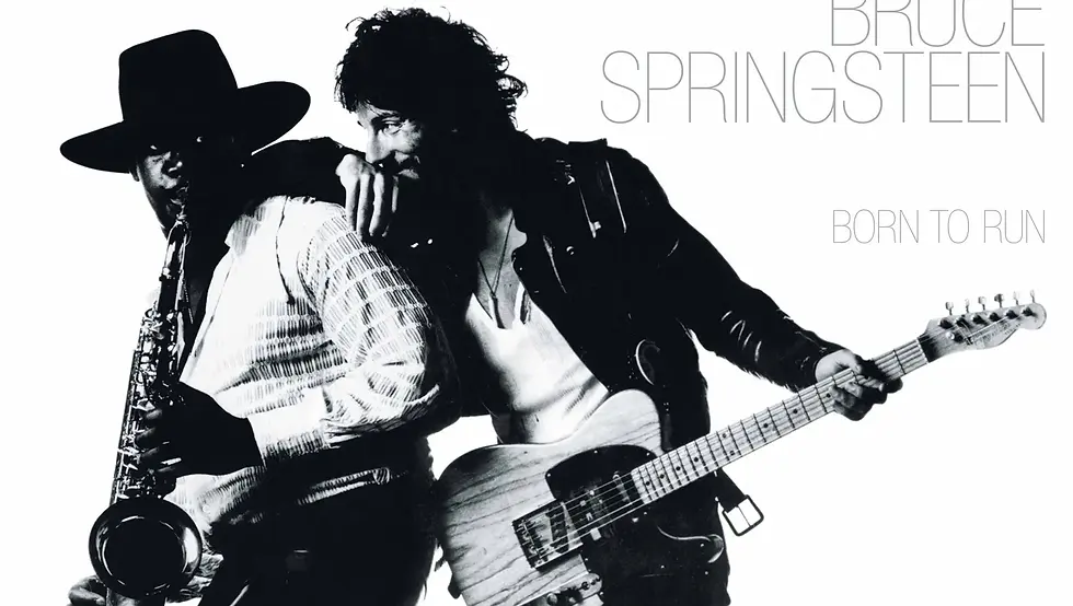 Born To Run gatefold art