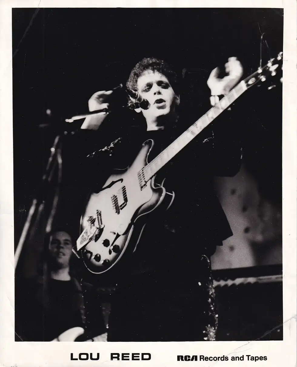 Lou Reed press material by RCA Records