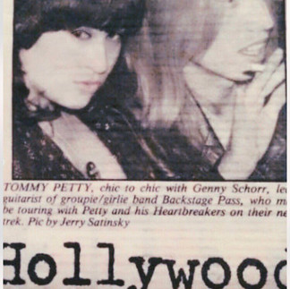 Genny with Tom Petty