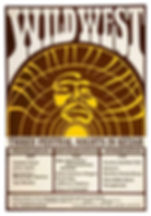 Brown concert poster