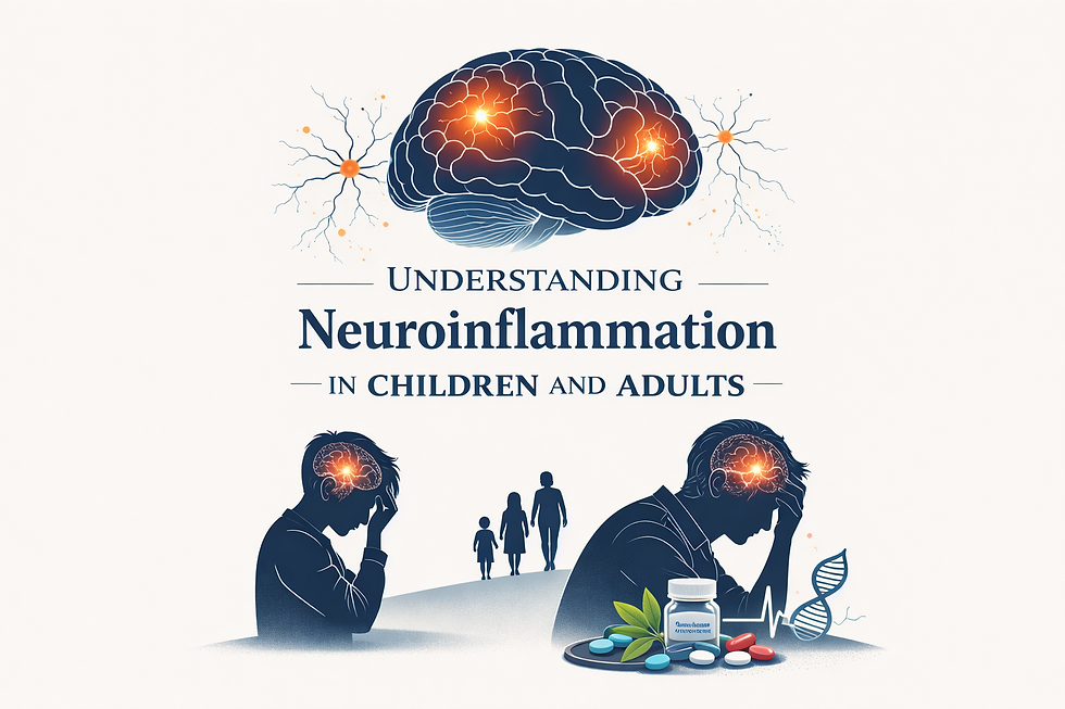Understanding Neuroinflammation in Children and Adults