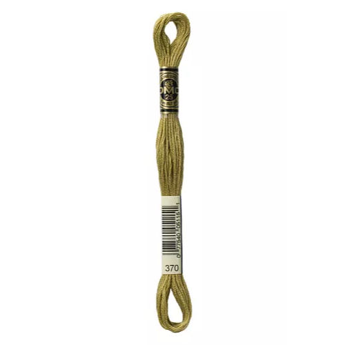 DMC Six Strand Embroidery Floss - 370 Herbes de Provence