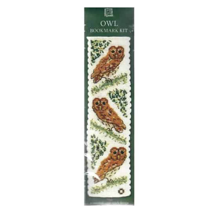Textile Heritage Bookmark Kits - Owl