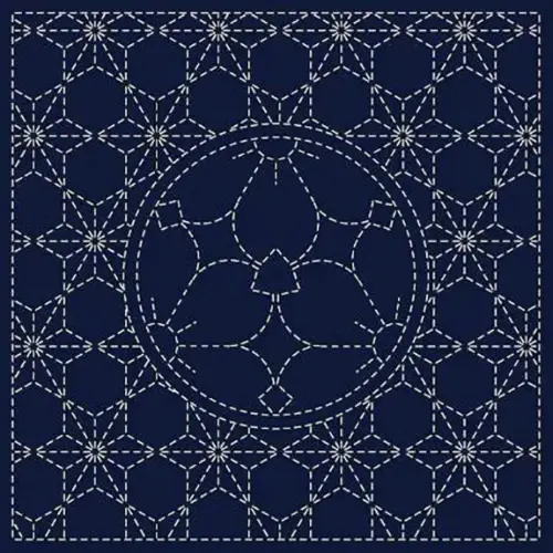 Sashiko Cloth - Yama-Zakura