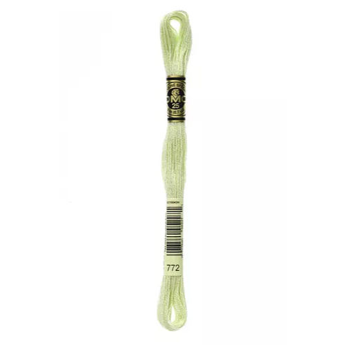 DMC Six Strand Embroidery Floss - 772 Celery