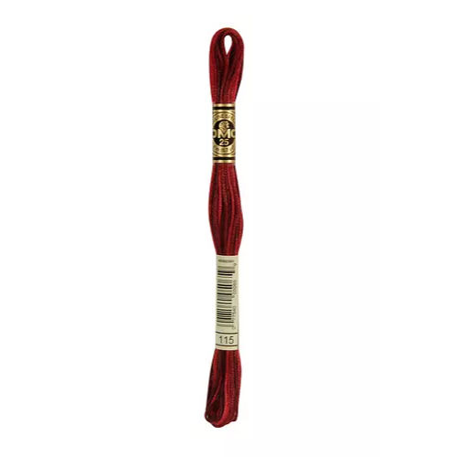 DMC Six Strand Embroidery Floss - 115 Opera Red Ombre