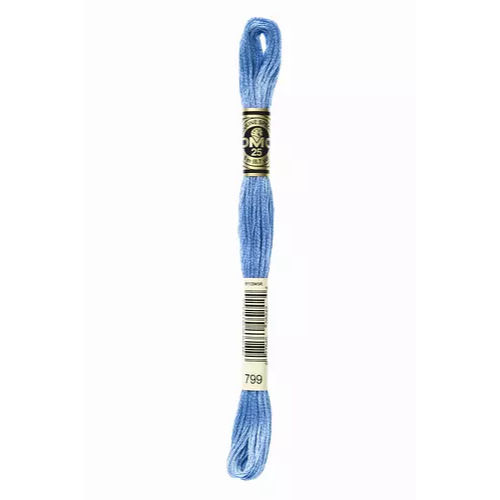DMC Six Strand Embroidery Floss - 799 Horizon Blue
