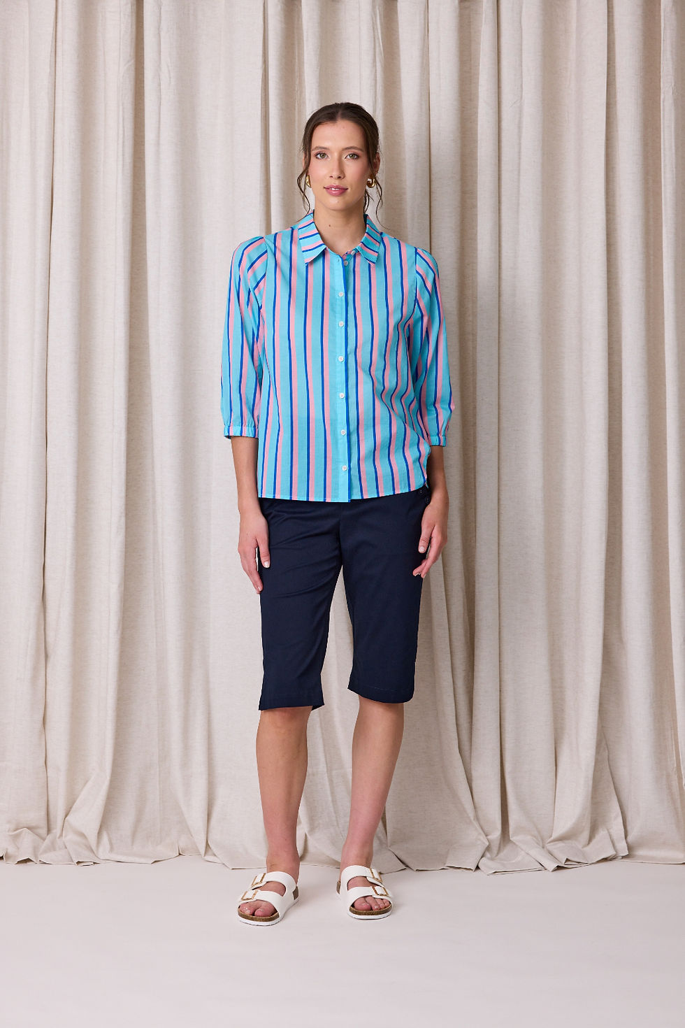 Thumbnail: Match Stripe Shirt