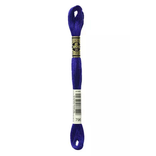 DMC Six Strand Embroidery Floss - 796 Sevres Blue