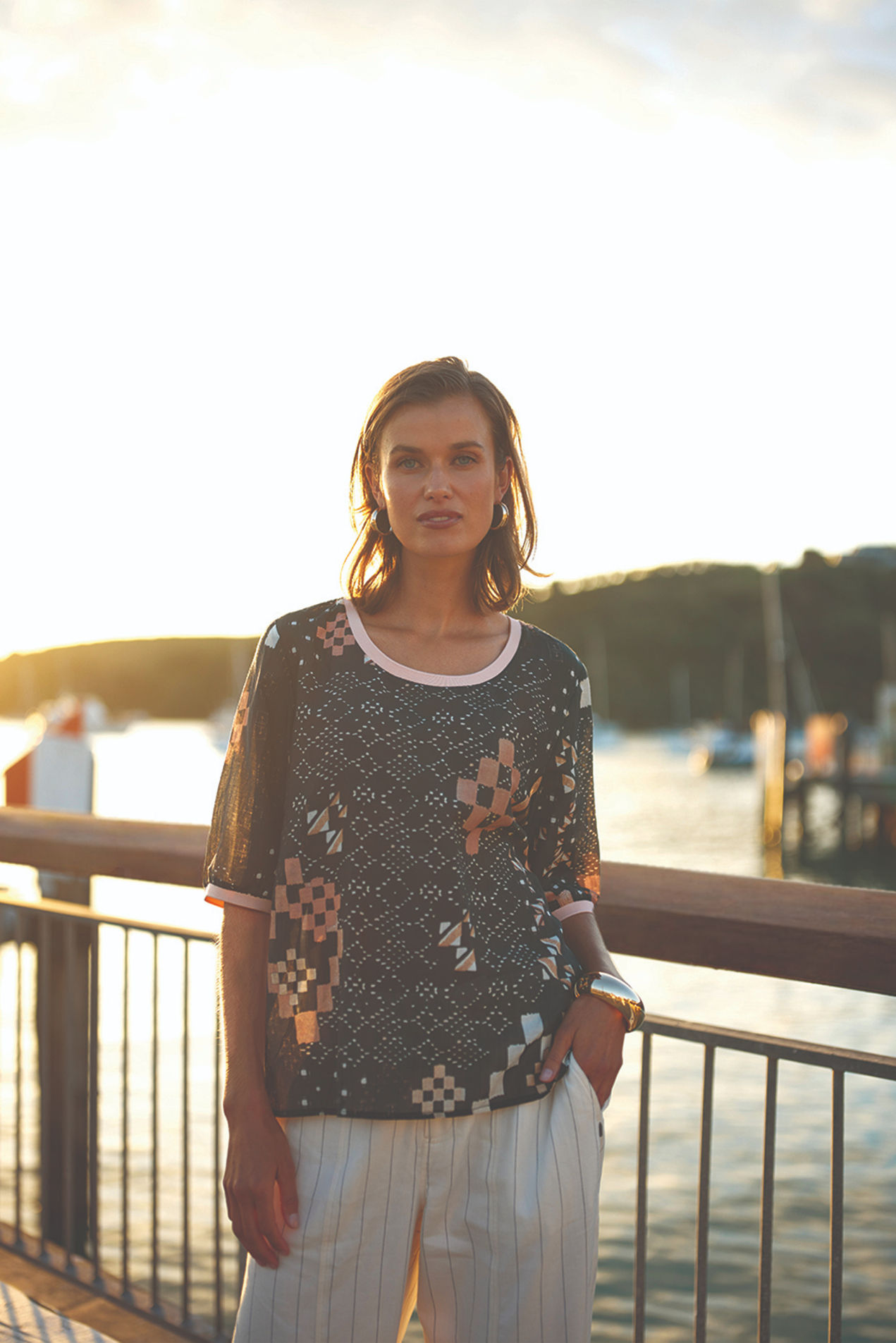 Stash Woven Tee