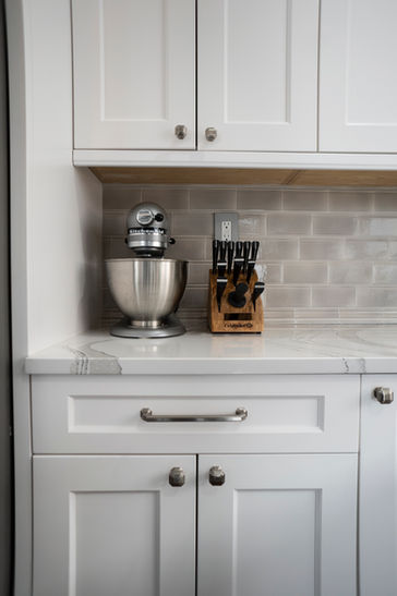Port Washington Cabinetry Design Coffee Station