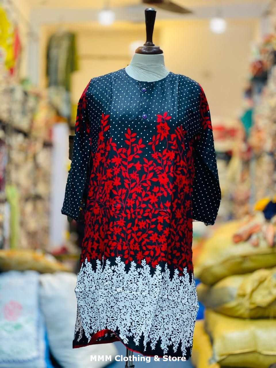 Thumbnail: #19 Linen printed shirt