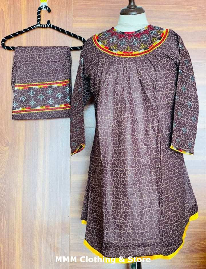 Thumbnail: 196 Linen embroided 2piece