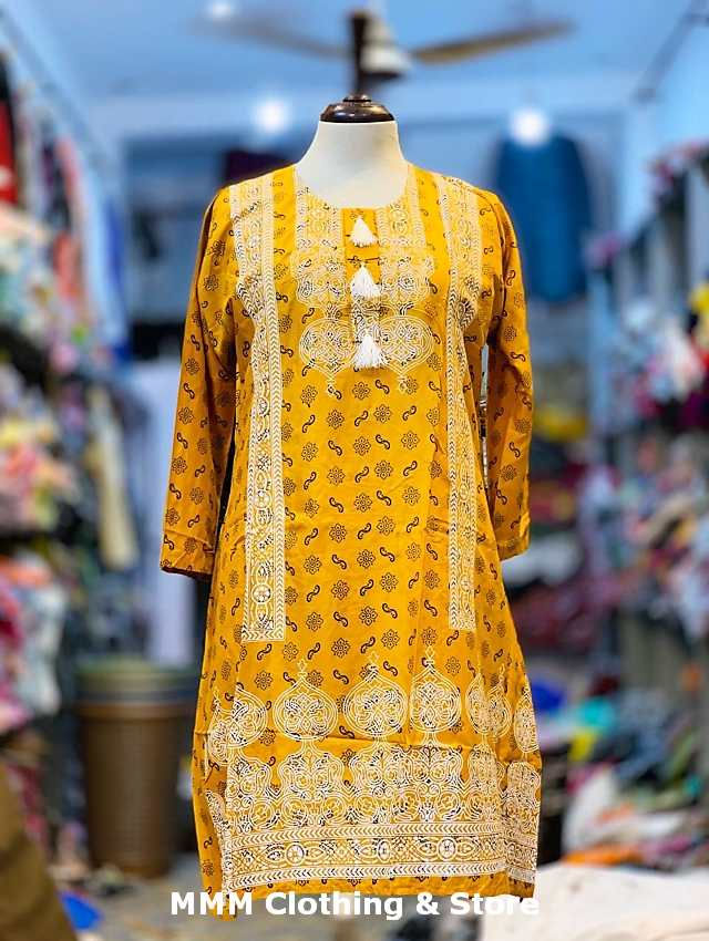 Thumbnail: #98 Linen gala daman
