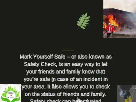 Green In Action Community Facebook Crisis Response