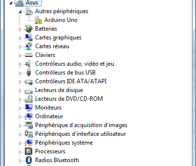 REX Problème Port ARDUINO