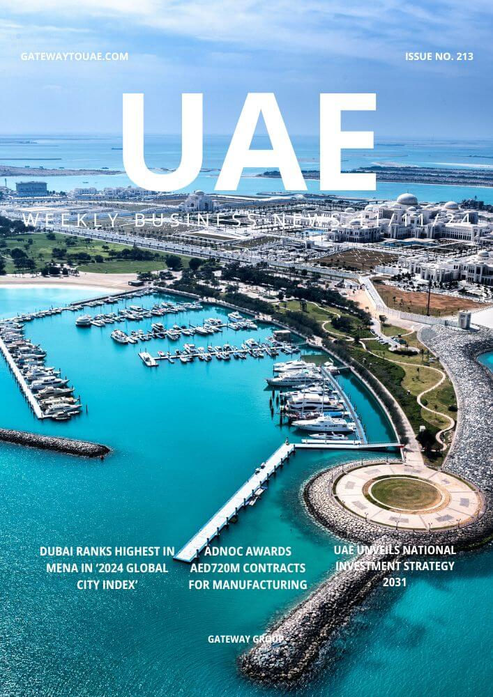 UAE Weekly Business News 11 November 2024 Issue 213 Economy Trade and Investment headlines shaping the commercial landscape in Abu Dhabi and Dubai by Gateway Group