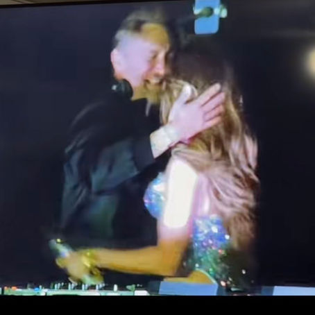 The desert was already vibing when David Guetta dropped the opening beats of  Waiting for Tonight. The crowd went feral (as they should), but then he hit us with, 