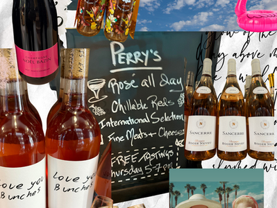 Sophisticated but fun. Think polished, not pretentious. Perry’s is all about specialty-curated pink champagnes and rosés, carefully selected so every bottle feels like a celebration.