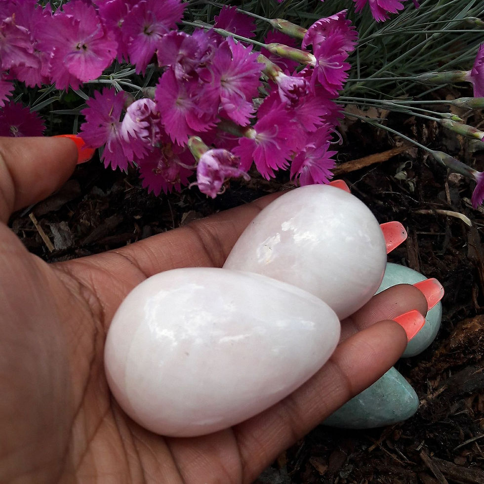 Rose Quartz Yoni Egg
