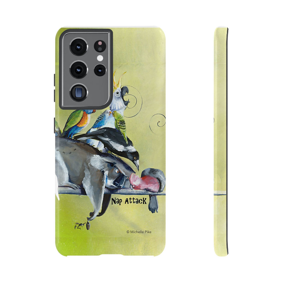 Thumbnail: Samsung Protective Phone Case - Nap Attack