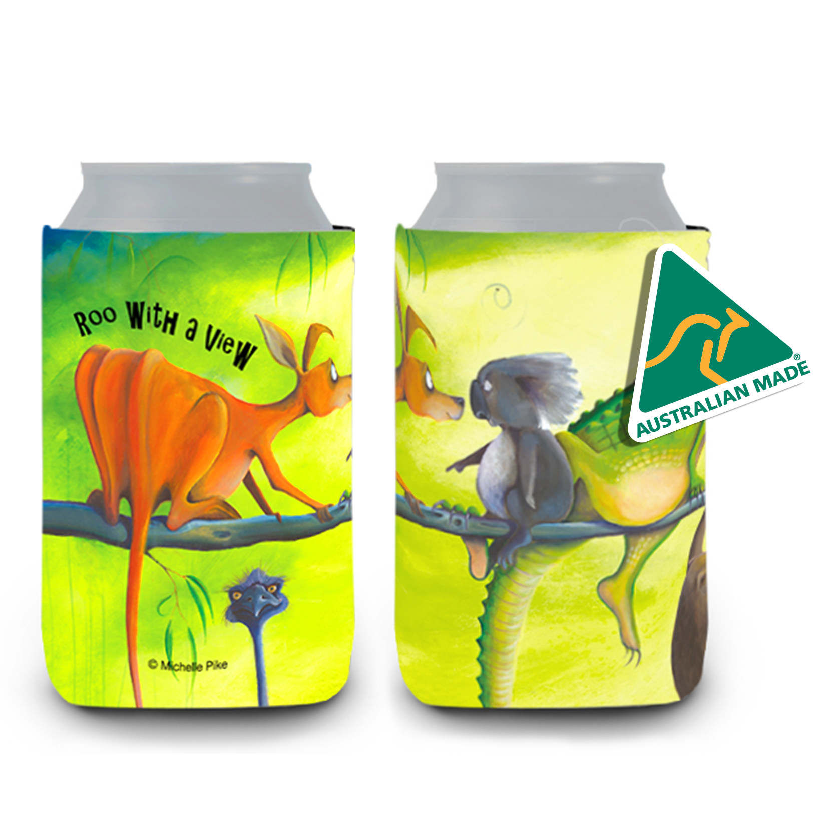 Stubby Cooler - Roo With A View